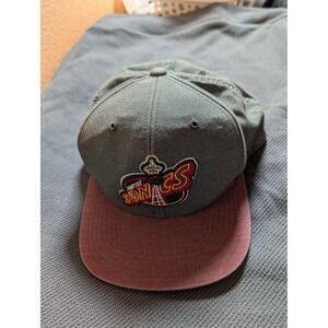 Mitchell Ness Seattle‎ Sonics Hardwood Classics Fitted Baseball Cap Hat 7 3/8